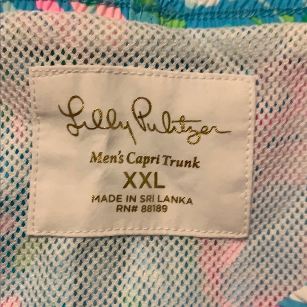 Lilly Pulitzer swim trunks